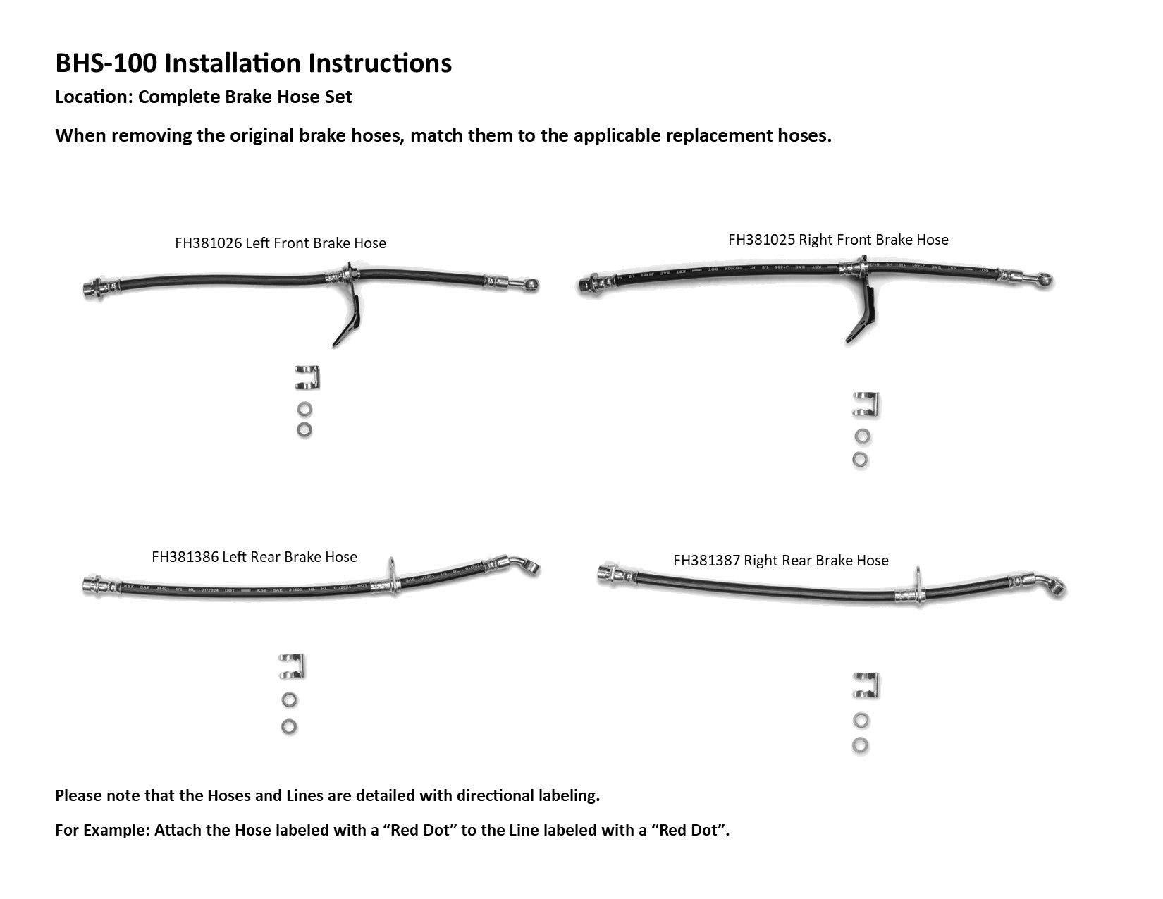 Instructions d'installation