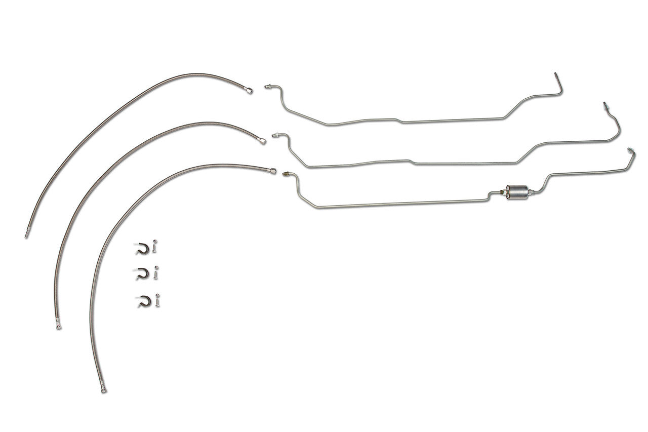 GMC Sierra Fuel Line Set 2000 2500 Exc. HD, Ext Cab 8ft Bed 6.0L Non Flex Fuel FL888-G4B