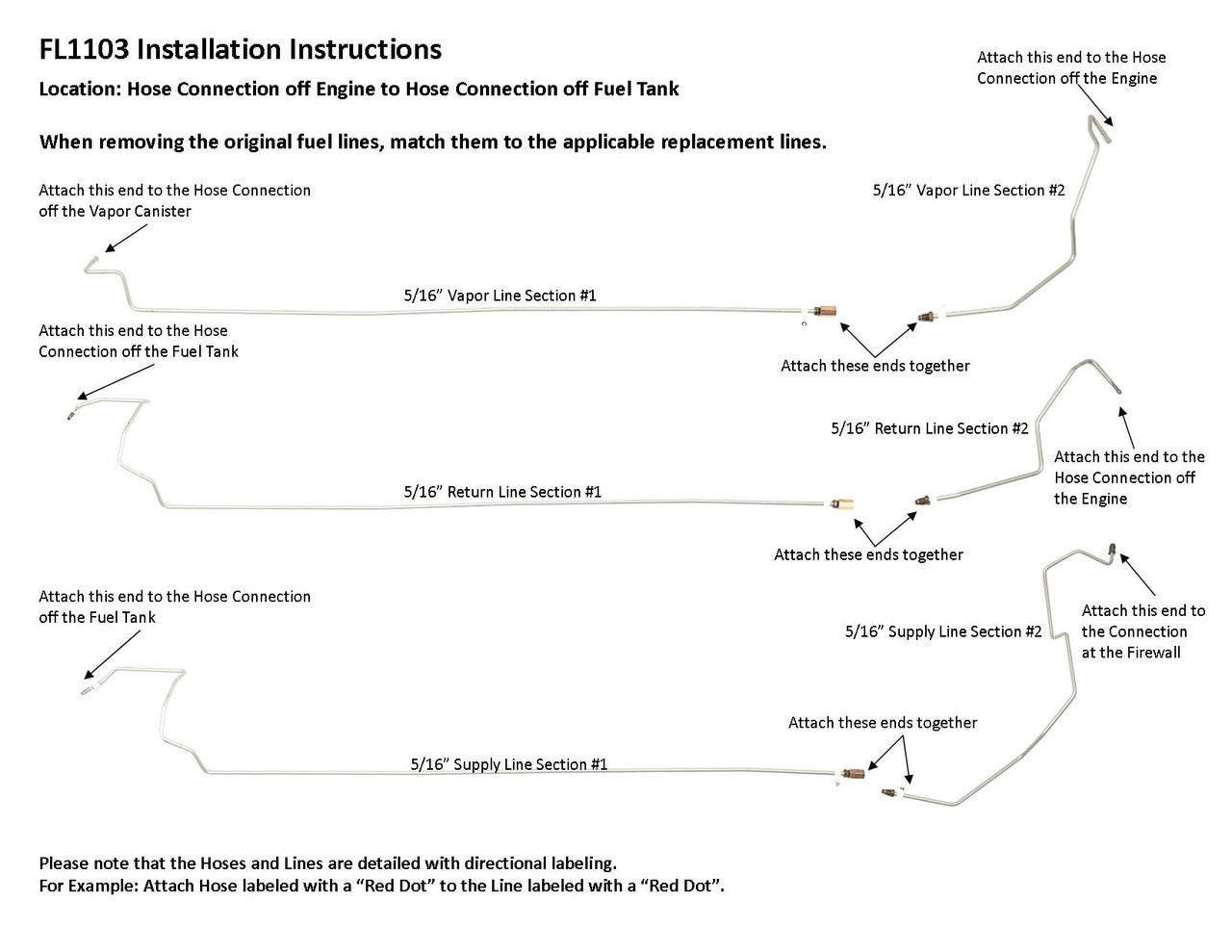 FL1103 Installation Instructions