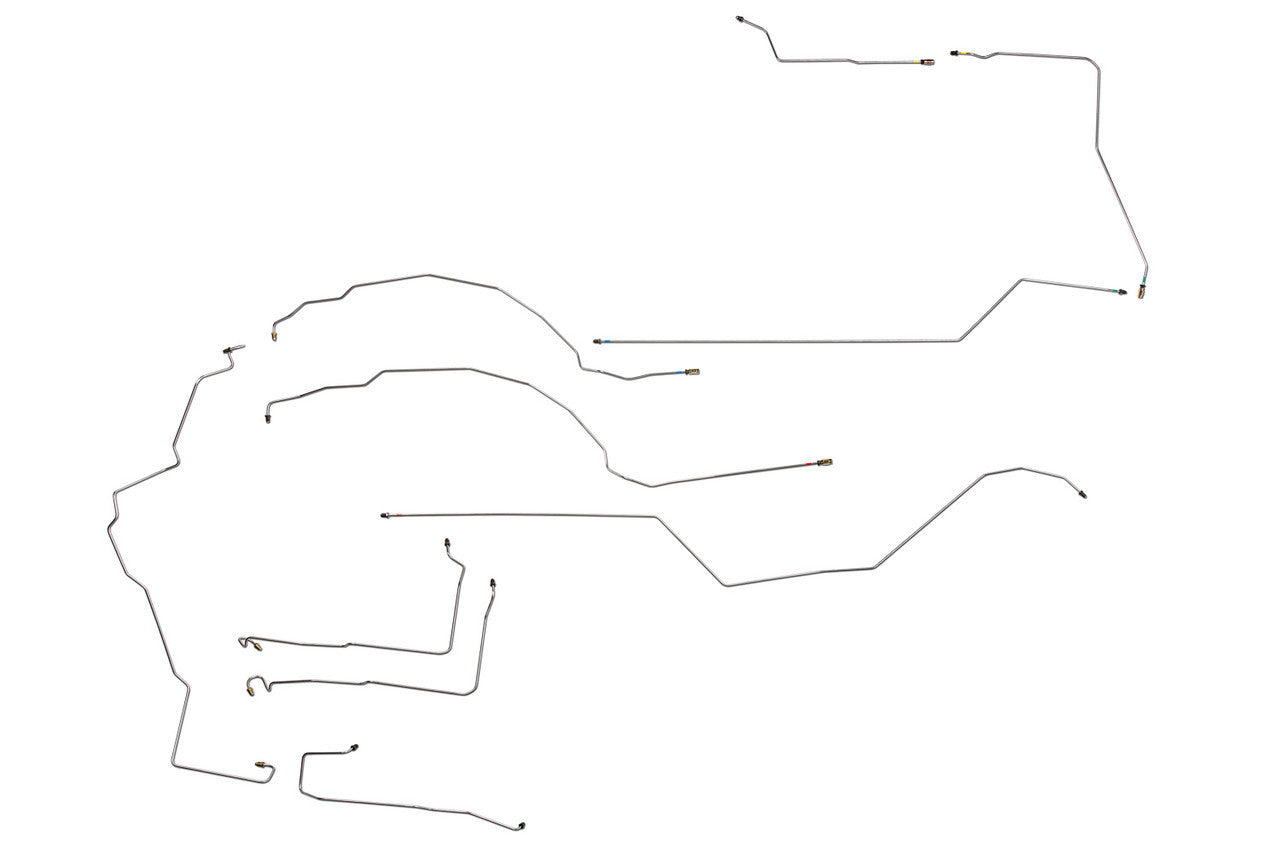 Oldsmobile Alero Brake Line Set 2004 2.2L BL256-A-SS2H Stainless Steel