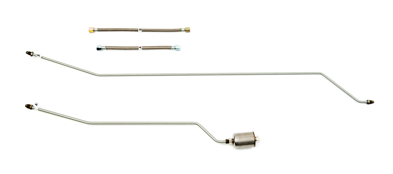 Chevy Truck Rear Fuel Line Set 1989 C Series Reg Cab 6.5 ft Bed 2WD 4.3L Gas FL400-G1B