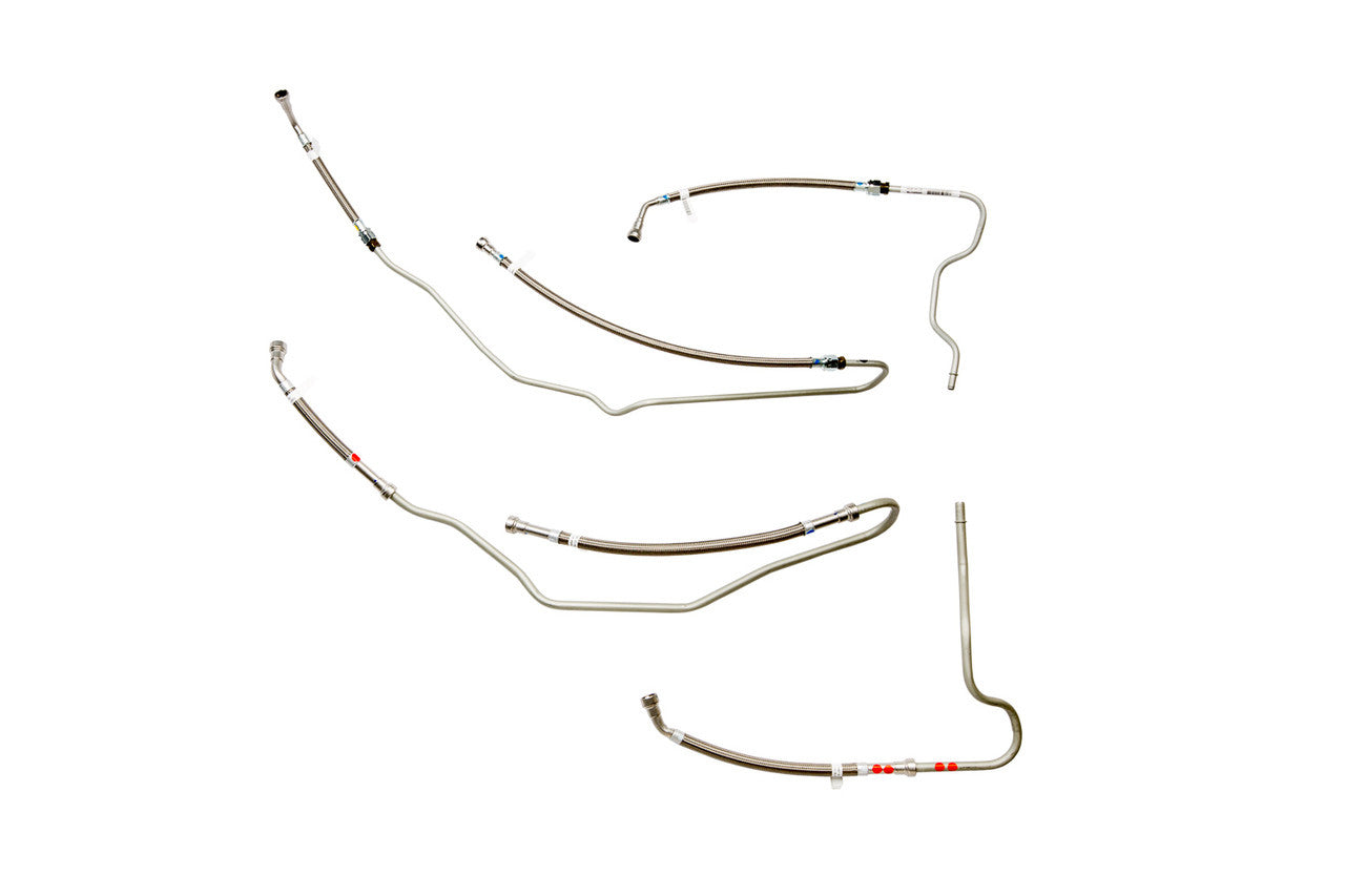 Chevy Kodiak Front Fuel Line Set 2003 C4500/5500 6.6L SS588-M1A Stainless Steel