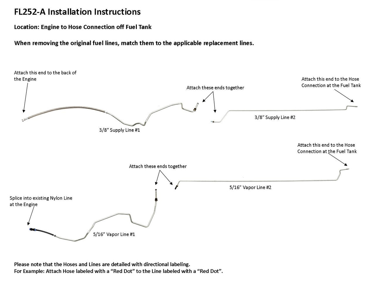 FL252-A Installation Instructions