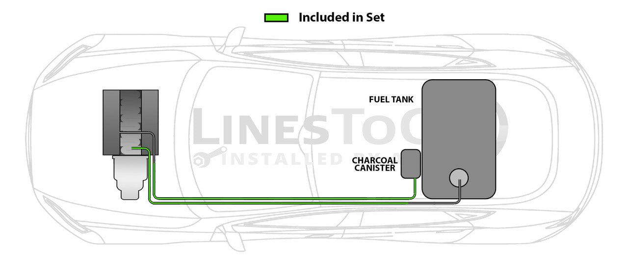 Saturn Vue Fuel Line Set 2006 2.2L FL253-E1A