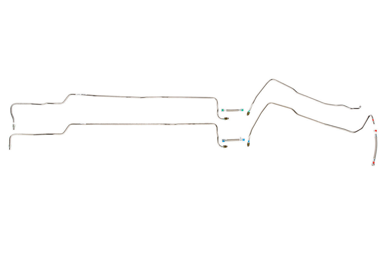 Chevy Silverado Fuel Line Set 2007 C/K2500 Ext Cab 6.5 ft Bed 6.0L SS488-Q9 Stainless Steel