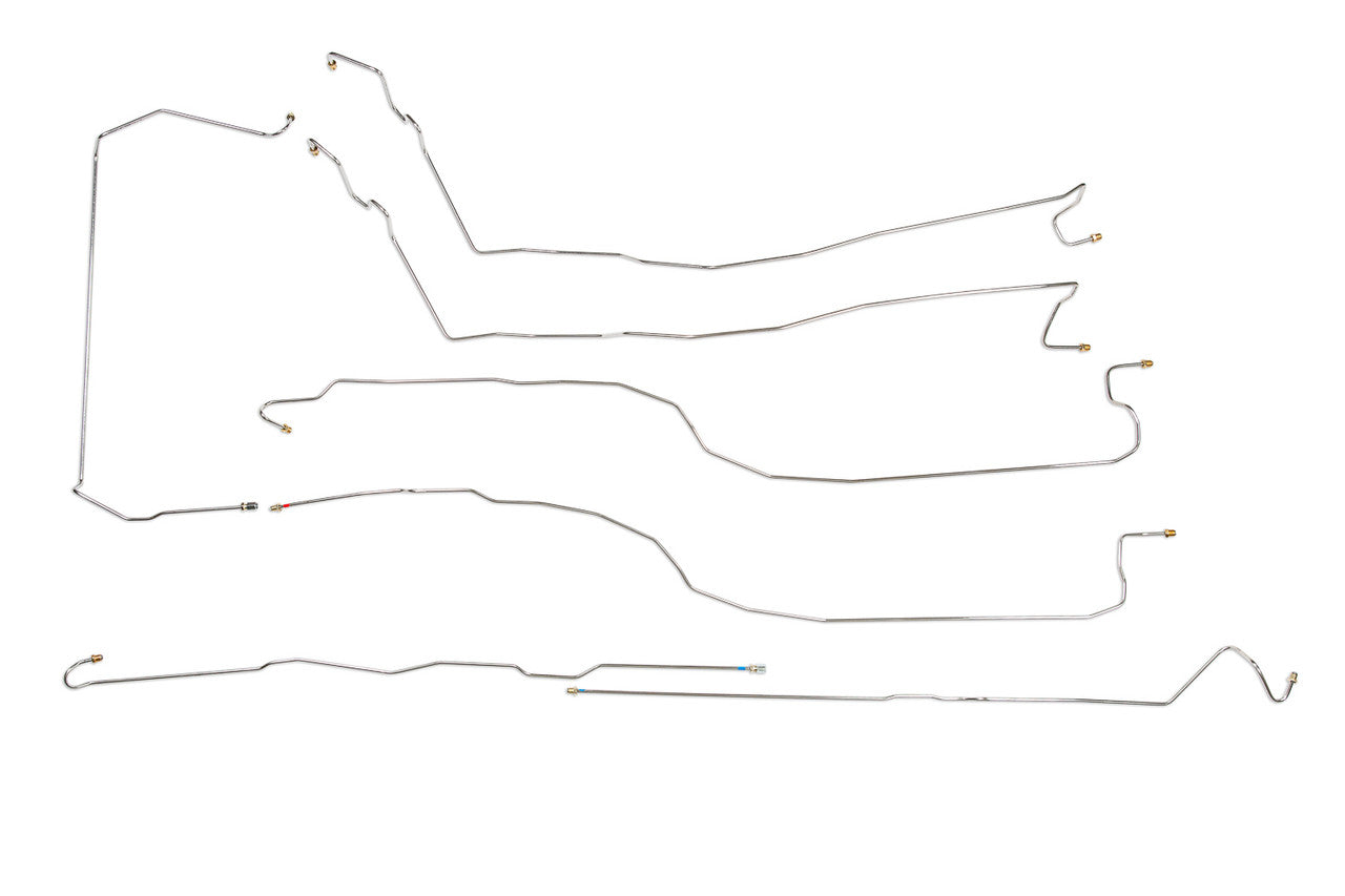 GMC Sierra Brake Line Set 2000 1500 2WD Reg Cab 8ft Bed 4.8L BLC-175-SS2G Stainless Steel