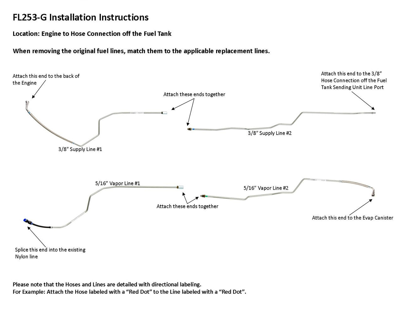 FL253-G Installation Instructions