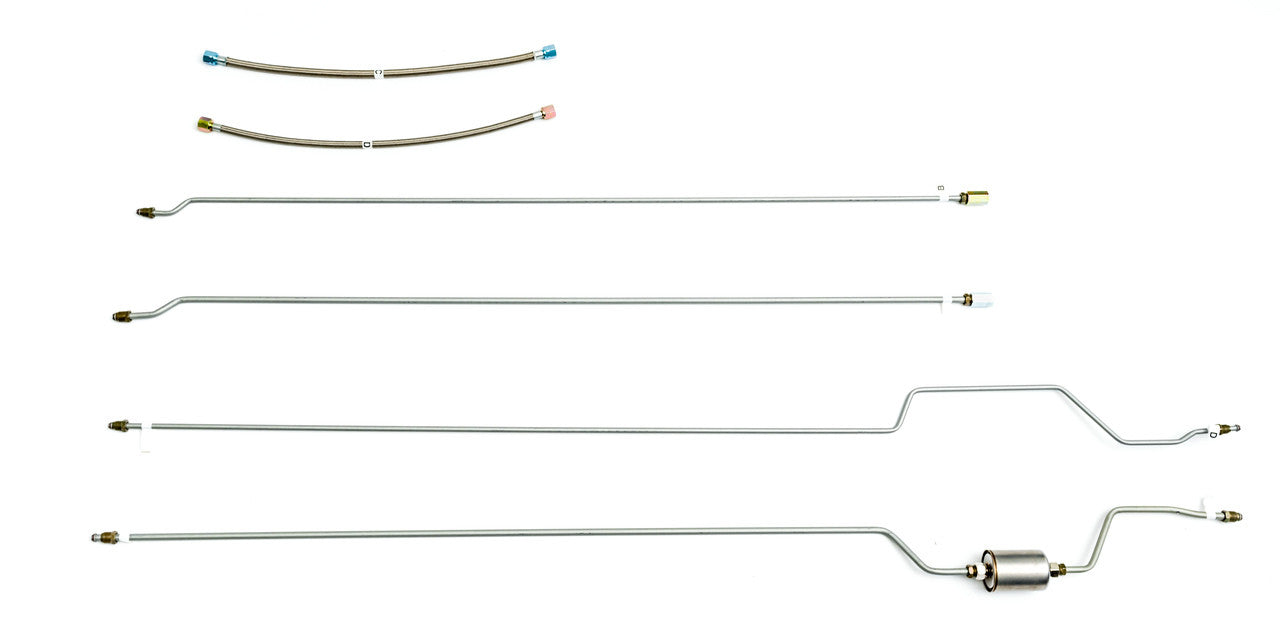 Ensemble de conduites de carburant arrière pour fourgonnette Chevy série G 1996 3500 125" WB 7.4L FL499-A3C