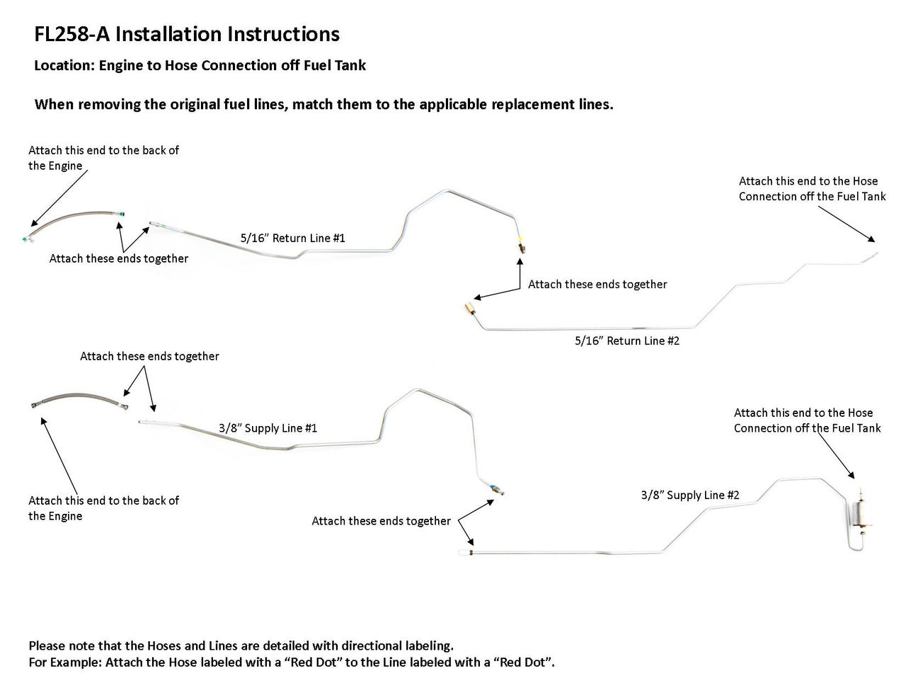 FL258-A Installation Instructions