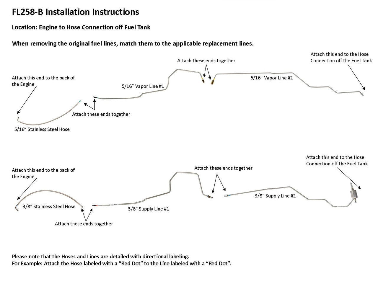 FL258-B Installation Instructions