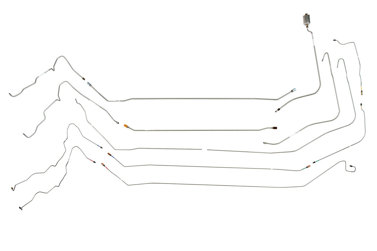 Pontiac Grand Am GT Fuel and Brake Line Set 1997 2.4L FL255-G5G