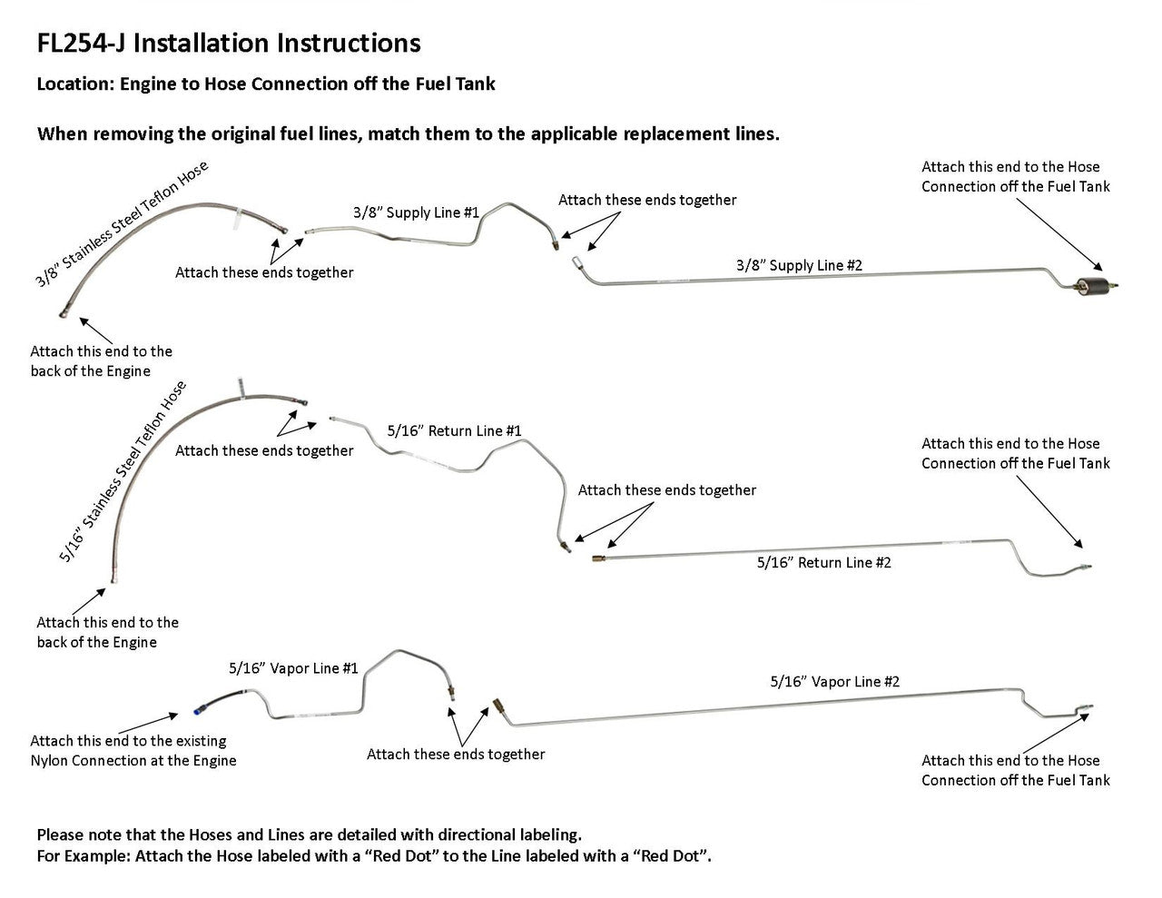 FL254-J Installation Instructions