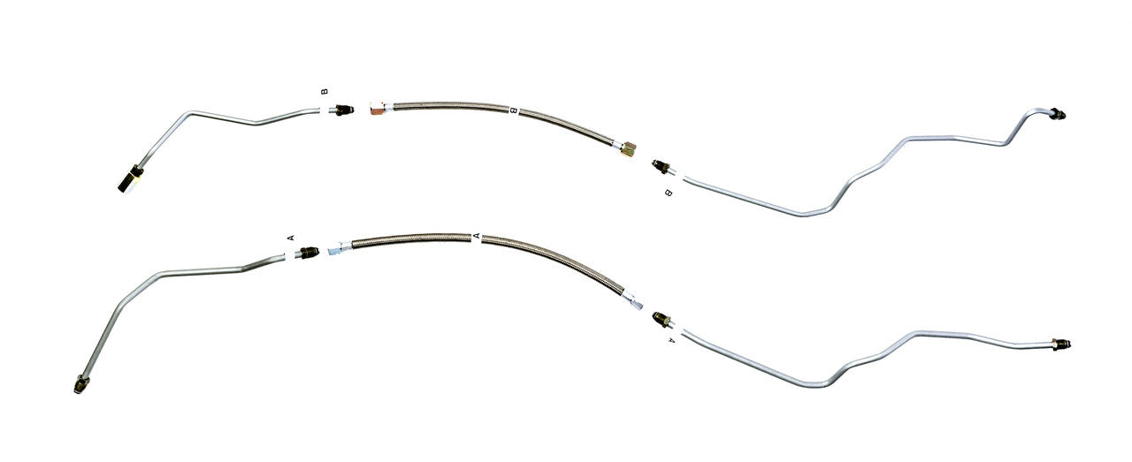 GMC Truck Front Fuel Line Set 1990 4WD 5.0L FL398-D2A