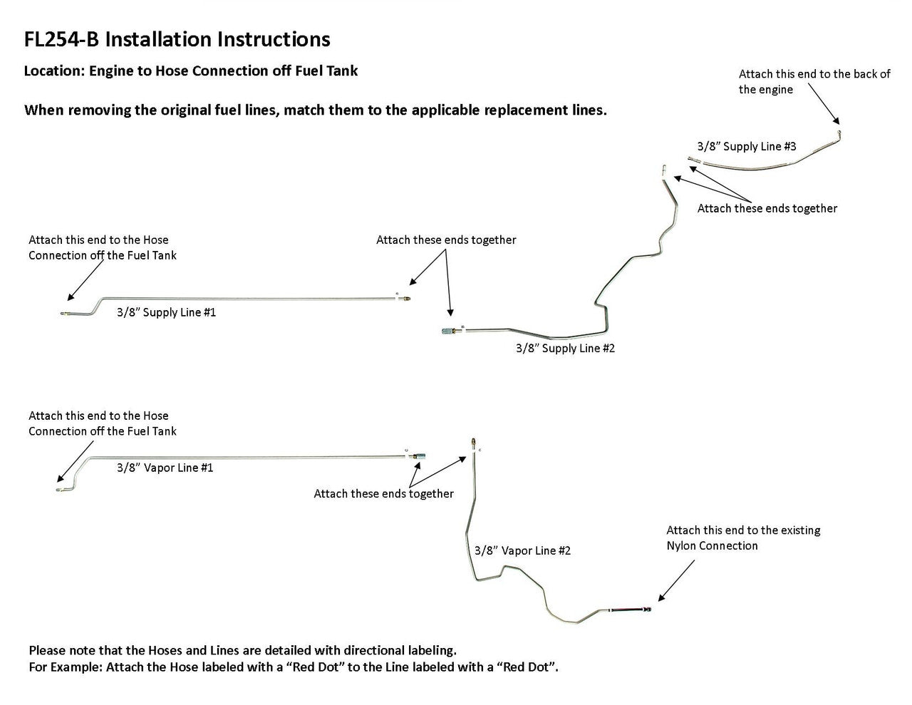 FL254-B Installation Instructions